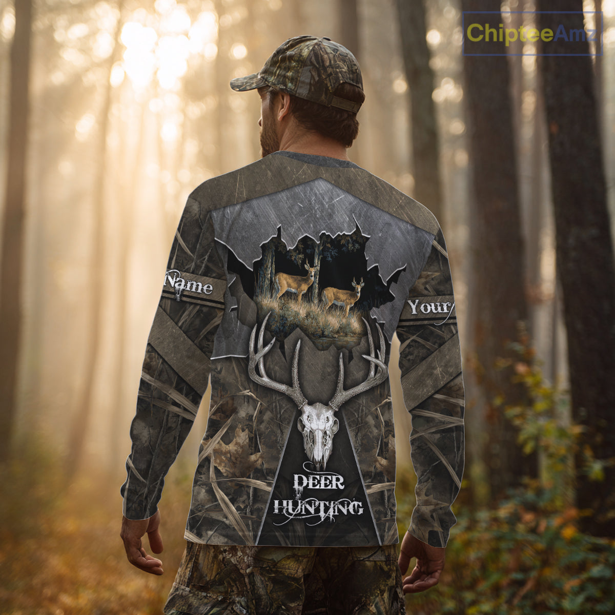 Best Deer Hunting Clothing Camo Deer Hunting Shirt, Custom Name For Hunter NHT359