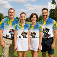 Load image into Gallery viewer, Personalized Pirate Parrot Womens Golf Polo Shirt Custom Pirate Bird Golf Jersey NHT1188