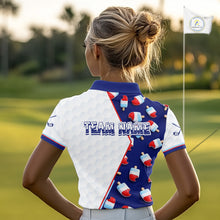 Load image into Gallery viewer, Custom Popsicle Pattern Womens Golf Polo, Personalized Summer Sweet Golf Shirt, Custom Golf Jersey, Familly Team Shirt NHT698