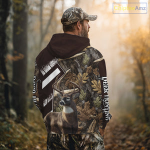 Custom Camo Deer Shed 3D Animal Deer Hunting Shirt Best Hunting Clothes For Season NHT213