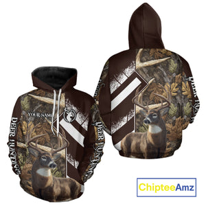 Custom Camo Deer Shed 3D Animal Deer Hunting Shirt Best Hunting Clothes For Season NHT213