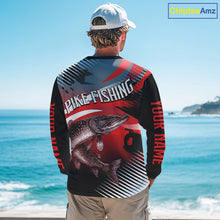 Load image into Gallery viewer, Custom Pike Long Sleeve Performance Fishing Shirts, Pike Fishing Shirt For Men NHT443