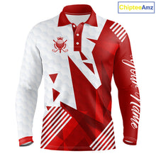 Load image into Gallery viewer, Personalized Golf Shirt For Dad – Custom Name &amp; Team Name Polo, Father’S Day Gift For Golfer NHT670