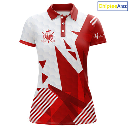 Personalized Golf Shirt For Mom – Custom Name & Team Name Polo, Mother’s Day Gift For Golfer NHT670