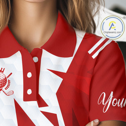 Personalized Golf Shirt For Mom – Custom Name & Team Name Polo, Mother’s Day Gift For Golfer NHT670