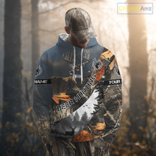 Load image into Gallery viewer, Deer Hunting Camo Custom 3D All Over Print Shirt, Personalized Gift NHT297