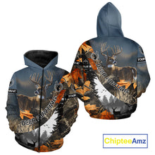 Load image into Gallery viewer, Deer Hunting Camo Custom 3D All Over Print Shirt, Personalized Gift NHT297