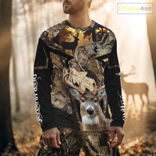 Load image into Gallery viewer, Whitetail Deer Hunting Camo Forest 3D All Over Printed Shirt, Personalized Hunting Shirt NHT277