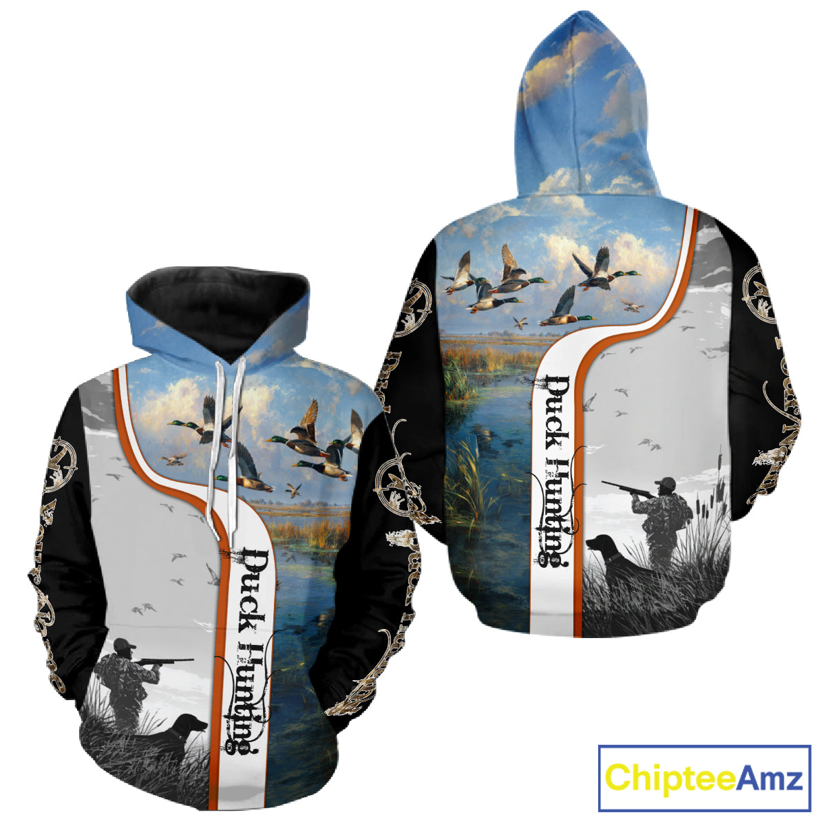Personalized Duck Hunting Custom Name All Over Print Shirts, Duck Hunting Gifts NBT121