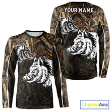 Load image into Gallery viewer, Custom Boar Hunting Full Camouflage 3D All Over Printed Shirts , Best Gift Ideas for Hunter NBT225