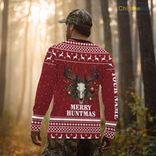 Load image into Gallery viewer, Personalized Ugly Christmas Deer Hunting Shirt Full Print Christmas Pattern, Christmas Gifts NBT284