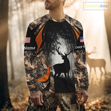 Load image into Gallery viewer, Deer Hunting Fall Forest Camo 3D All Over Printed Shirts, Deer Hunting Season NBT233