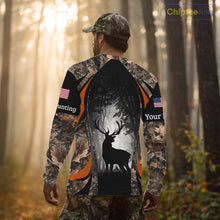 Load image into Gallery viewer, Deer Hunting Fall Forest Camo 3D All Over Printed Shirts, Deer Hunting Season NBT233