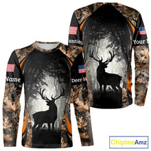 Load image into Gallery viewer, Deer Hunting Fall Forest Camo 3D All Over Printed Shirts, Deer Hunting Season NBT233