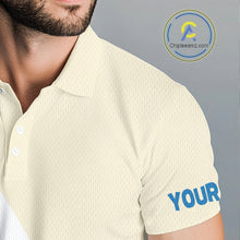 Load image into Gallery viewer, Close-up polyester fabric funny alligator American flag custom golf shirt moisture-wicking