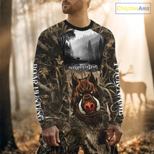 Load image into Gallery viewer, Boar Hunting Camouflage 3D All Over Printed Shirts, Boar Hunting Camo Shirt NBT210