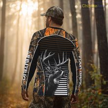 Load image into Gallery viewer, Custom Whitetail Deer Hunting Orange Camouflage 3D Printed Shirts, Hunting Gifts NBT226