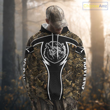 Load image into Gallery viewer, Wild Boar Hunting Full Camouflage 3D Custom Name, Hunting Clothes for Men, Hunting Gifts NBT228