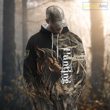 Load image into Gallery viewer, Beautiful Wild Boar Hunting Grass Camo Shirts for Hunters, Boar Hunting Clothing, Hunting Gifts NBT209