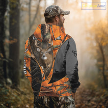 Load image into Gallery viewer, Custom Camo 3D Animal Deer Hunting Shirts Best Hunting Clothes For Hunters NBT279