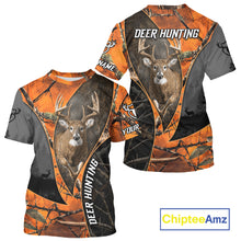Load image into Gallery viewer, Custom Camo 3D Animal Deer Hunting Shirts Best Hunting Clothes For Hunters NBT279
