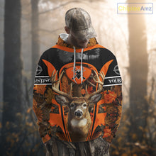 Load image into Gallery viewer, Personalized Deer Hunting 3D All Over Printed Shirts Custom Deer Camo Shirt Hunting Gifts NBT292