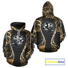 Load image into Gallery viewer, Personalized Duck Hunting Waterfowl Camouflage All Over Printing Shirts, Duck Hunting Clothing NBT240