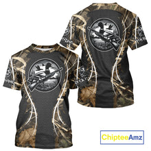 Load image into Gallery viewer, Personalized Duck Hunting Waterfowl Camouflage All Over Printing Shirts, Duck Hunting Clothing NBT240