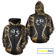 Load image into Gallery viewer, Personalized Duck Hunting Waterfowl Camouflage All Over Printing Shirts, Duck Hunting Clothing NBT240