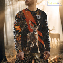 Load image into Gallery viewer, Best Custom Camouflage Whitetail Deer Hunting Shirt All-Over Print 3D For Deer Hunters NBT255