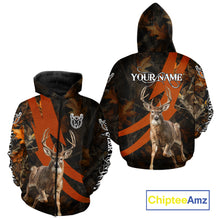 Load image into Gallery viewer, Best Custom Camouflage Whitetail Deer Hunting Shirt All-Over Print 3D For Deer Hunters NBT255