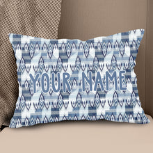 Load image into Gallery viewer, Denim Patchwork Vintage Custom Throw Pillow Personalized Cool Golf Gifts LDT1133