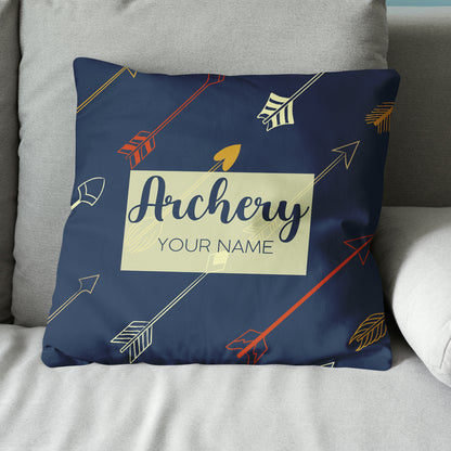 Personalized Arrow Archery Pillow Custom Throw Pillow Best Archery Gifts VHM0845