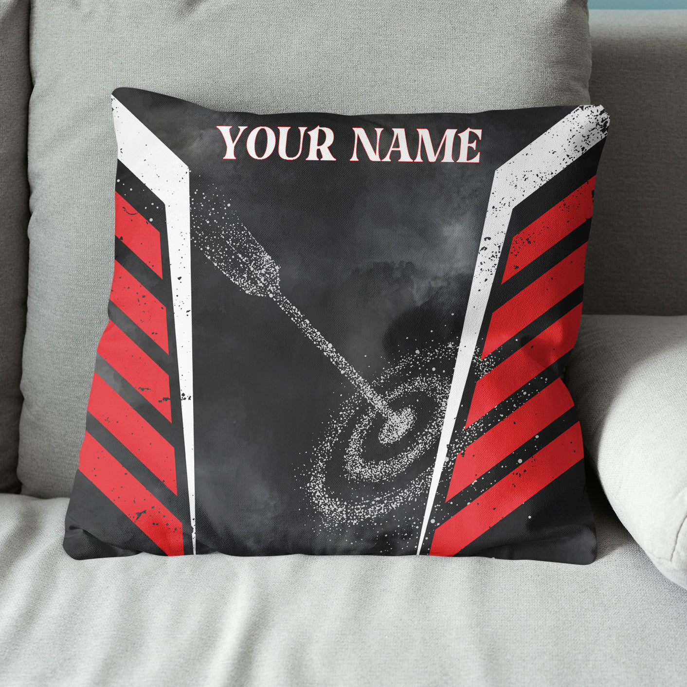 Personalized 3D Target Archery Pillow Custom Throw Pillow Archery Gifts VHM0869