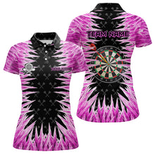 Load image into Gallery viewer, Personalized Darts Board Pink Icy 3D Printed Women Dart Shirts Custom Cool Dart Jerseys For Team TDM3583
