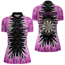 Load image into Gallery viewer, Personalized Darts Board Pink Icy 3D Printed Women Dart Shirts Custom Cool Dart Jerseys For Team TDM3583