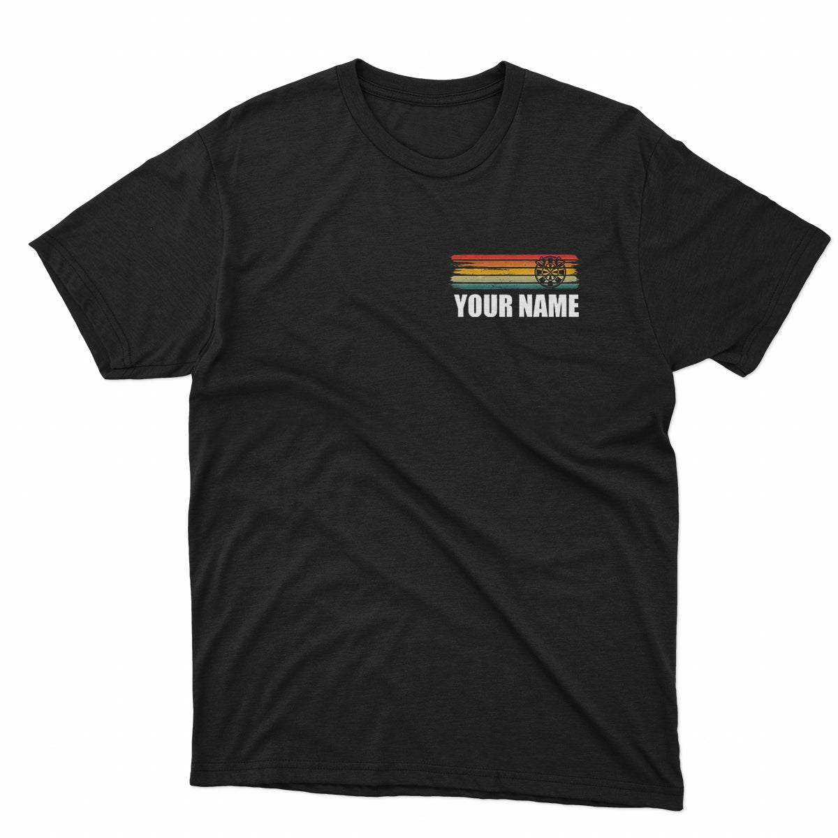No Skill Just Lucky Darts T-Shirts – Custom Vintage Dart Shirts For Team & Dart Player Gift Idea TDM3923