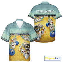 Load image into Gallery viewer, Funny Strike Bowling Hawaiian Shirt For Men And Women Custom Bowling Team Jersey, Bowling Outfit TDM6168
