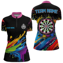 Load image into Gallery viewer, Funny Colorful Paint Splash Dart Shirts For Women Custom Dart Team Jerseys TDM3544