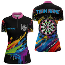 Load image into Gallery viewer, Funny Colorful Paint Splash Dart Shirts For Women Custom Dart Team Jerseys TDM3544