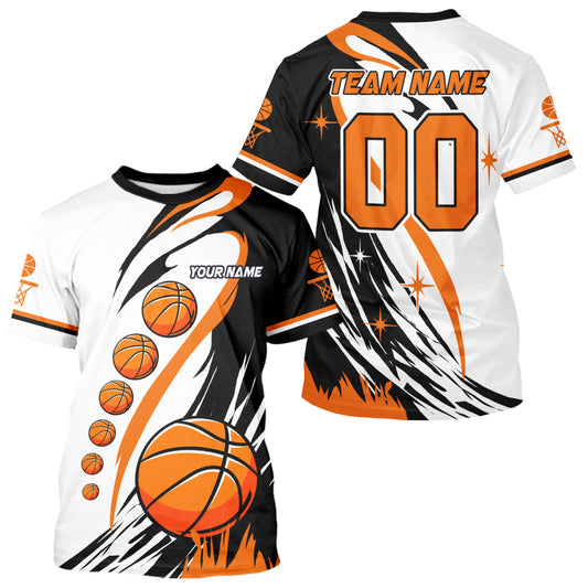 Personalized Funny Basketball Shirt Custom Name And Number Best Basketball Team Jersey TDM5672