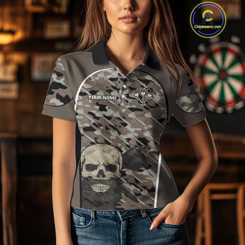 Persionalized Bandits Dart Arrows Pattern Dart Shirt For Women, Dart Team Jerseys NYN0113