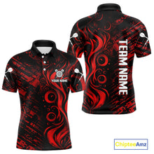 Load image into Gallery viewer, Grunge Style Dart Arrows Custom Red Dart Shirt For Men, Dart Team Jerseys NYN0103
