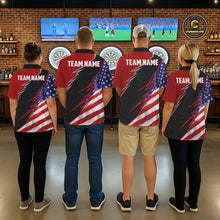 Load image into Gallery viewer, Personalized American Flag Darts Shirt For Men Custom Patriotic US Darts Team Jersey NYN2840