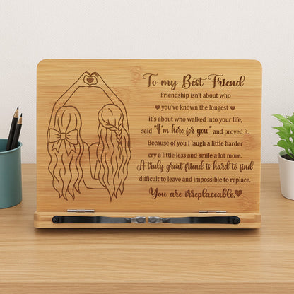 Best Friend Gifts for Women Book Stand Friend Woman Birthday, Christmas Gifts for Friend