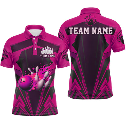 Personalized Bowling Shirts for Men Polo Bowling Jersey Camo Bowling Uniform QZT428