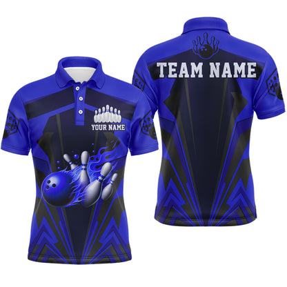 Personalized Bowling Shirts for Men Polo Bowling Jersey Camo Bowling Uniform QZT428