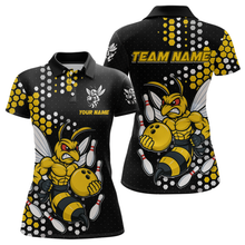 Load image into Gallery viewer, Custom Funny Bee Bowling Team Shirt Bowling Jersey for Women Bowling Outfit Gifts QZT721