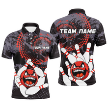 Load image into Gallery viewer, Personalized Bowling Shirts for Men Polo Camo Bowling Jersey   Bowling Team League QZT446