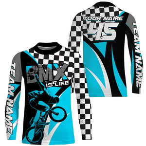 BMX Is Life Jersey Personalized UPF30+ American Bicycle Motocross Off-road Adult&Kid Patriotic Racing Jersey| LUT02